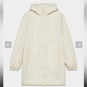 TNA the Pillow Puff Long. Size Large. Colour is Haze grey